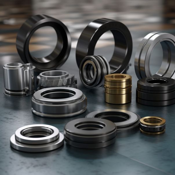 Farklı metal ve malzemelerden işlenmiş hassas CNC parçaları